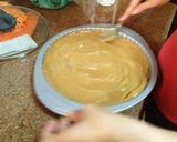 A picture of step 2 of Banofy tart.