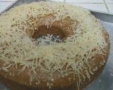 Foto langkah ke 3 dari resep strawberry cheese cake eggless.