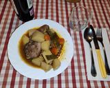 Foto del paso 13 de la receta: Guisado de muslitos de pollo con patatas