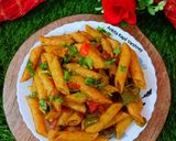 A picture of step 6 of Capsicum (Pasta).