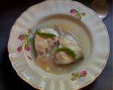 A picture of step 5 of Fish Stew with Kaatla in Thakurbari style.