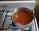 Foto del paso 1 de la receta: Ravioles con salsa y salchichas de Viena