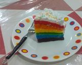 A picture of step 10 of Rainbow Cake Recipe.