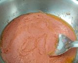 A picture of step 4 of Paneer masala.