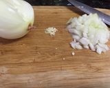 A picture of step 6 of Spaghetti, Meat, and Garlic & Herb sauce.