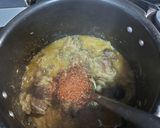 A picture of step 3 of Mutton stew/ Mutton do pyaza.