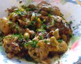 Foto del paso 3 de la receta: Pollo con aceituna y limones -tajine