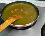 A picture of step 12 of Palak Paneer.