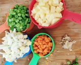 A picture of step 2 of Steam rava vegetable balls (for kids).
