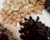 A picture of step 1 of Mixed Seeds Powder Chutney (with Karela, Tarbuz, Kaddu Ka Beej).