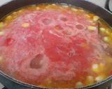 A picture of step 4 of Easy Peasy Milano Minestrone Soup --- A healthy version of Italian Minestrone Soup.