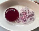 Gambar langkah 4 resipi Purple Raindrop With Coconut Milk.