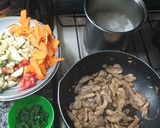 Foto del paso 6 de la receta: Pata y muslo con vegetales