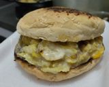 Foto del paso 10 de la receta: Sándwich🥙de berenjena,🍆calabacín y queso🧀crema🥯