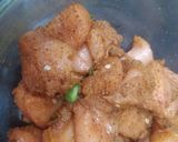 A picture of step 1 of Chicken samosa skewers.