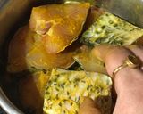 A picture of step 1 of Doi Shorshe Katla Carp in the Yoghurt and Mustard Pastes Gravy.