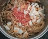 Foto del paso 3 de la receta: Pasta con mejillones y salsa guacamole