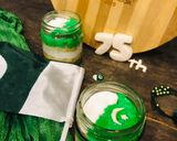 A picture of step 6 of 14th August Special cake Jars.