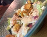 Hình bước làm 3 của món Salad lobster sốt mè rang