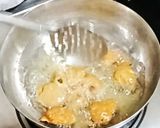 A picture of step 3 of Pearl millet pakoda/fritters.