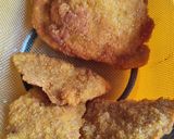Gombával-sajttal töltött rántott karaj gluténmentesen recept fázis 5 fotója