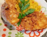 Sajtos párizsi bundában sült, főtt csirke comb gluténmentesen recept fázis 3 fotója