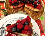 Foto del paso 13 de la receta: New York Cheesecake con frutas del bosque - tarta de cumpleaños 🎂