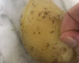 A picture of step 1 of Punjabi Aloo Parantha with anardana(dhaba style).