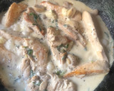 Foto del paso 6 de la receta: Pechuga de pollo al verdeo😋