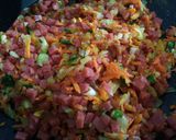 Foto langkah ke 3 dari resep Macaroni Schotel kukus dan panggang.