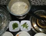 Foto langkah ke 5 dari resep Menu Mpasi 4 bintang bubur saring bayam labu putih/blonceng ikan tenggiri.