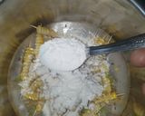 A picture of step 2 of Masala-Fried sweet corn.