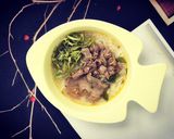 Hình bước làm 5 của món Bún bò Huế