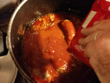 Choris a la pomarola a mi gusto