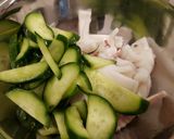 Foto del passaggio 6 della ricetta Alghe e calamari in salsa piccante (Miyok ogingho mucim)