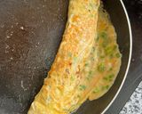 Hình bước làm 4 của món Keto Với Trứng Cuộn, Đỗ Luộc Và Cà Chua Bi