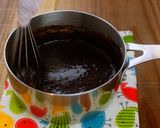 A picture of step 18 of Glossy! Creamy Chocolate Mousse Cake.