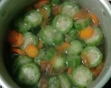 Foto langkah ke 4 dari resep Bening Gambas/Oyong & Wortel.