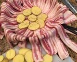 A picture of step 4 of Bacon Pie.