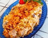 Rizseshús, tejfölös kovászolt káposztával recept fázis 6 fotója