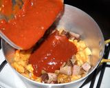 Foto del paso 4 de la receta: Cazuela de arroz con papas, pollo y carne (todo reciclado)