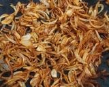 A picture of step 1 of Bhuna Salan.