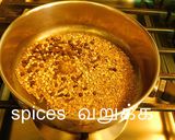A picture of step 2 of Garam masala.