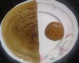 A picture of step 5 of Pearl millet crispy dosa.