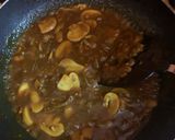 Foto langkah ke 4 dari resep SIRLOIN STEAK with MUSHROOM SAUCE.