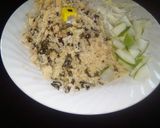 A picture of step 3 of Dambun tsaki masara.