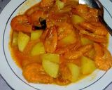 Foto langkah ke 4 dari resep Udang Kari Kentang.