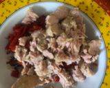 Foto del paso 2 de la receta Hojaldre con pimiento asado y atún