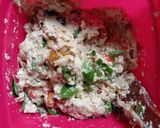 Foto langkah ke 2 dari resep Pepes Tahu Jamur Tiram.
