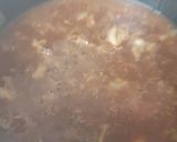 A picture of step 3 of My Beef & Onion Gravy with Sugar Snap Peas also Jacket Potatoe.